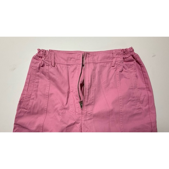 SKIMS Pants Bubble Gum Pink Small Petite High-Rise Oversized Wide Leg Y2K Indie - Picture 4 of 10